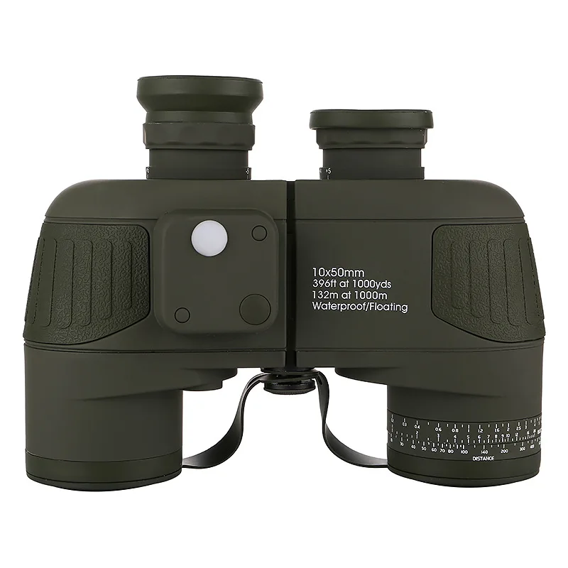 Бинокль с компасом высокочеткий Монокуляр 10X50 для измерения расстояния высоким