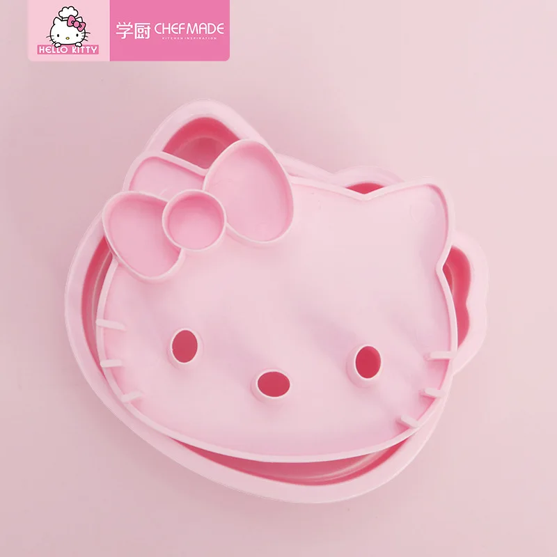 CHEFMADE HELLO KITTY Кухня авторизация ребенок милый Кот пластик DIY торт рисовая формочка