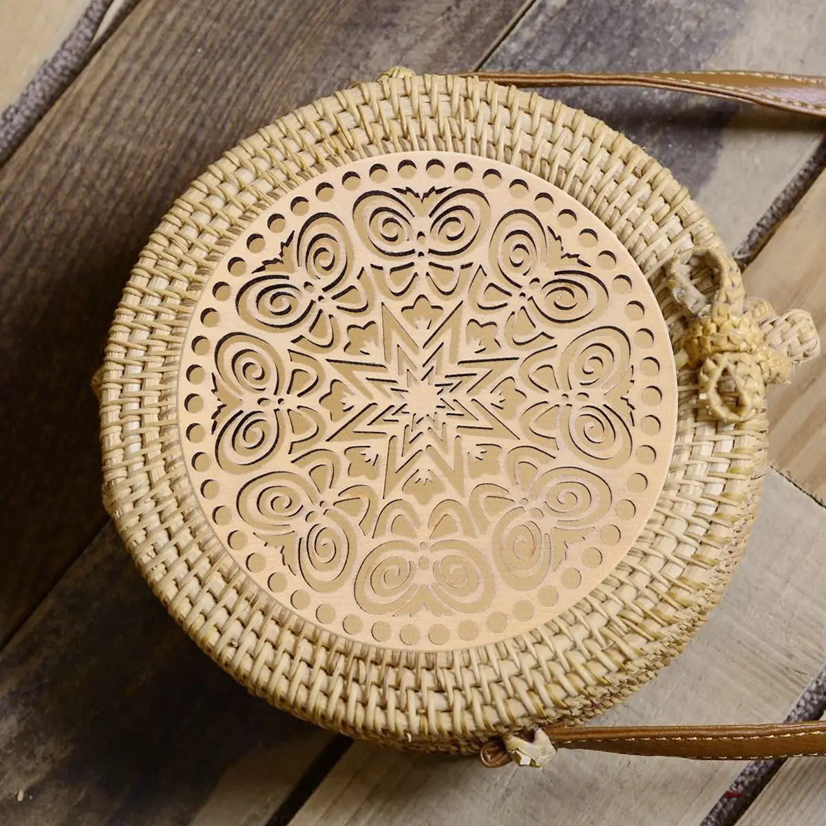 2 шт. DIY аксессуары для сумок креативные самодельные Деревянные сумки женщин и