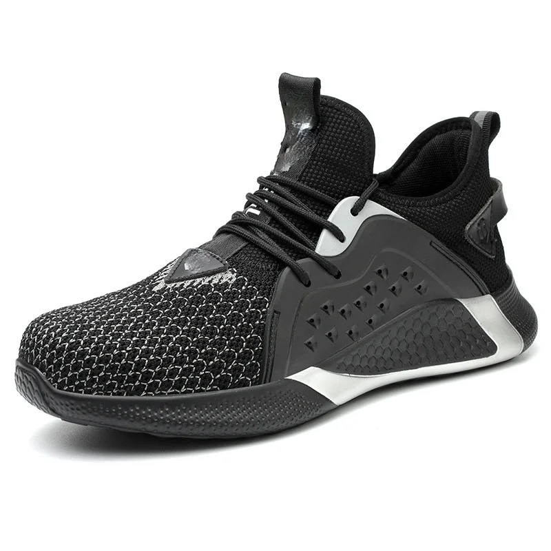 

Summer Breathable Labor Insurance Shoes Men's Anti-smashing and Anti-piercing Safety Protection Products Safety Cross-border
