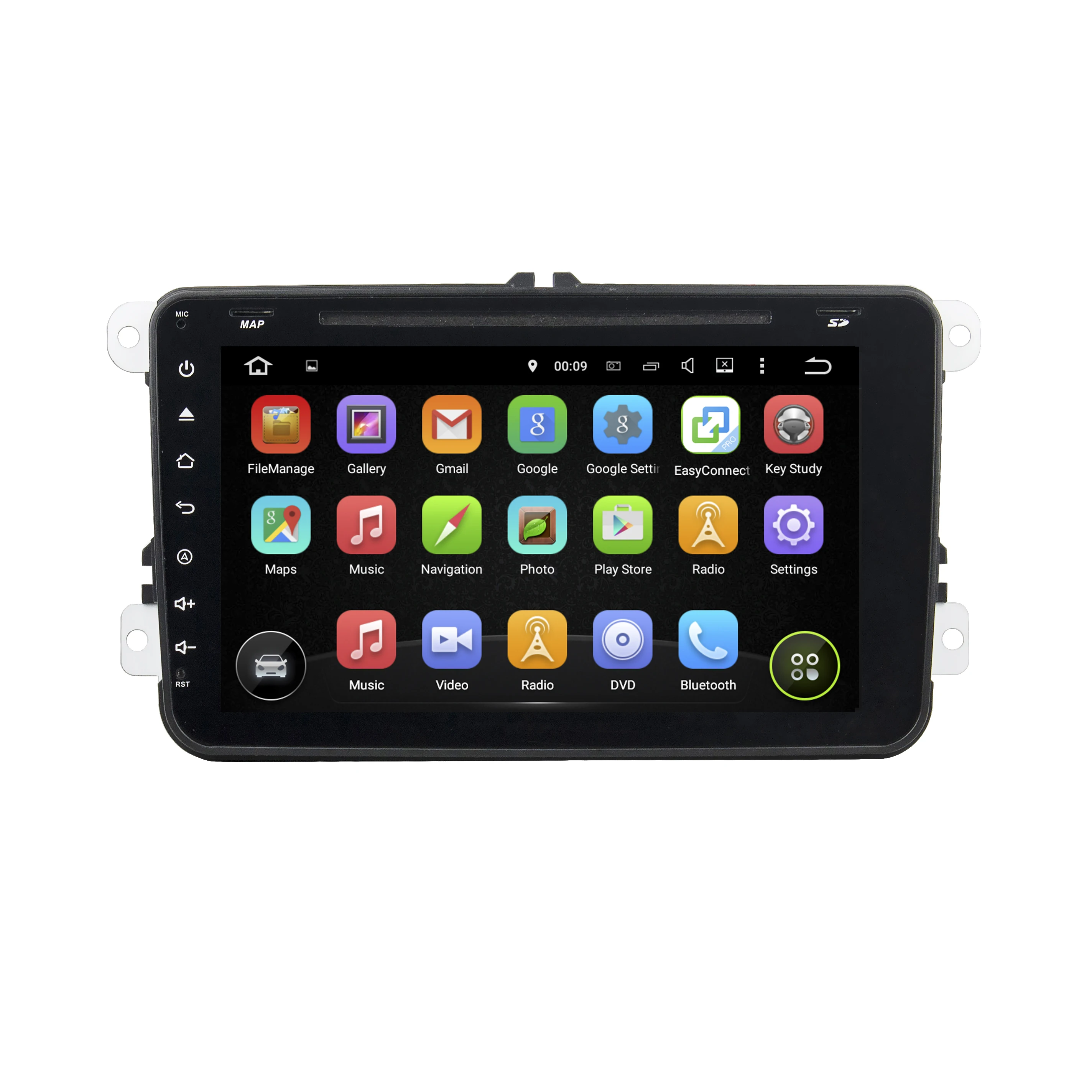 8 &quotPX6 Android 9 0 автомобильный Raido для Skoda Octavia II III FABIA SUPERB Audio 2 Din стерео