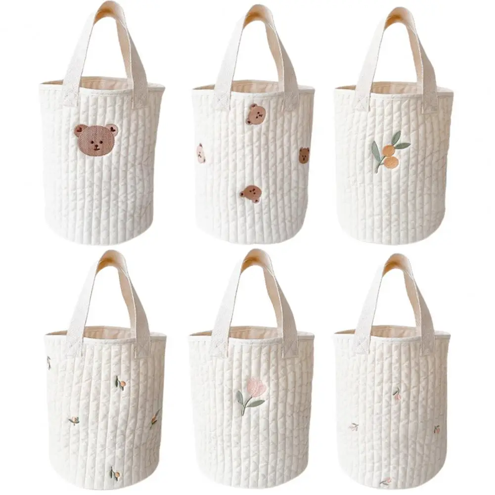 Baby Milk Bottle Bag Cute Pattern Print Load Bearing Widely Applied Practical Nappy Diaper Totes for Daily Use | Дом и сад