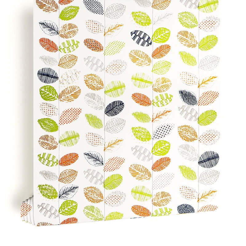 

Fashion Tropical Wallpapers Beautiful Floral Leaf Honeycomb Wall Stickers Self-adhesive For Kids Room Bedroom PVC Contact Paper