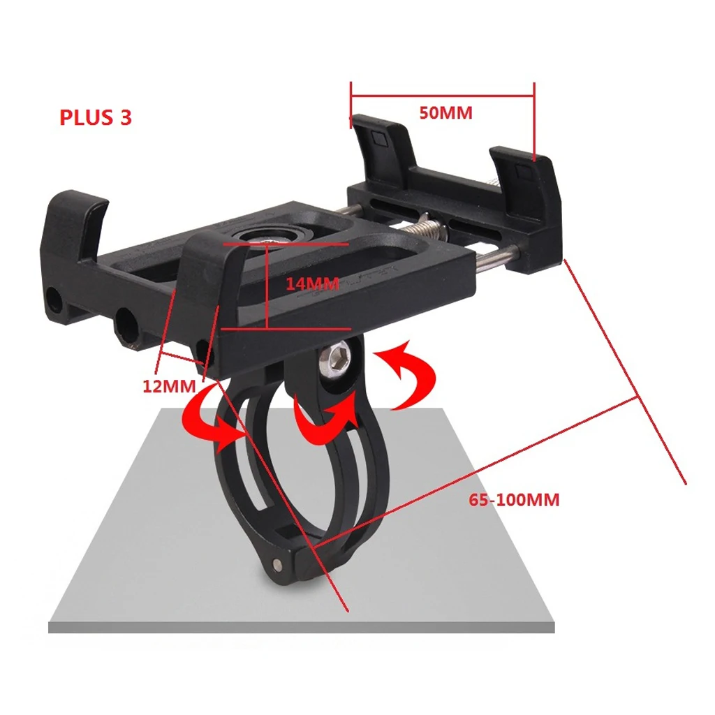

MagiDeal HandleBar Riser Handle Fat Bar Mount Clamps Universal 50-100mm