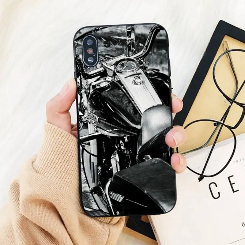 hot vintage motorcycle phone case for iphone 13 11 12 pro xs max 8 7 6 6s plus x 5s se 2020 xr cover free global shipping