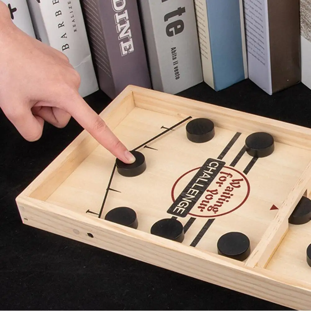 Настольные игры в футбол хоккей Быстрый слинг шайба настольная игра игрушка