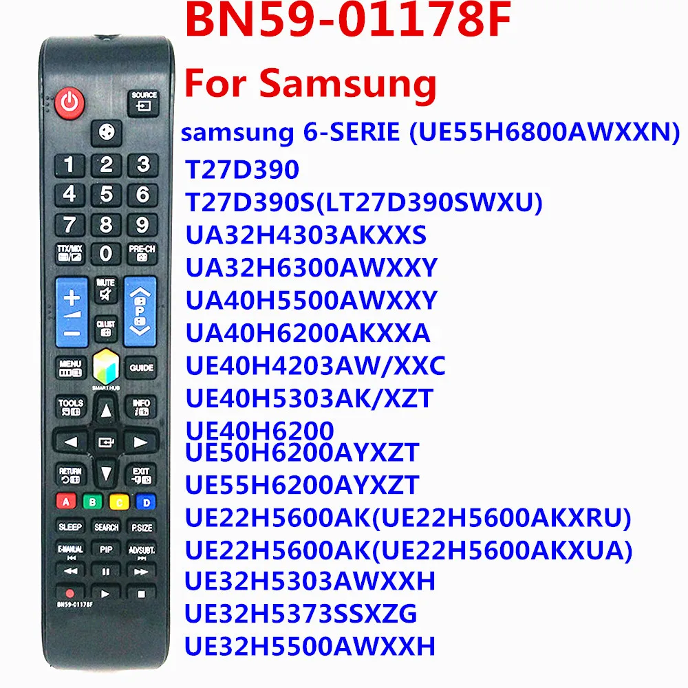 BN59 01178F новый пульт дистанционного управления для Samsung TV с футбольной командой 01181B