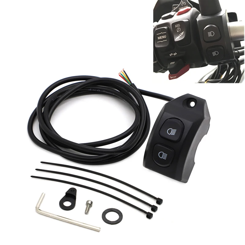 Для BMW R1200GS LC ADV R1250GS F750GS F850GS Противотуманные фары жгут проводов ручка