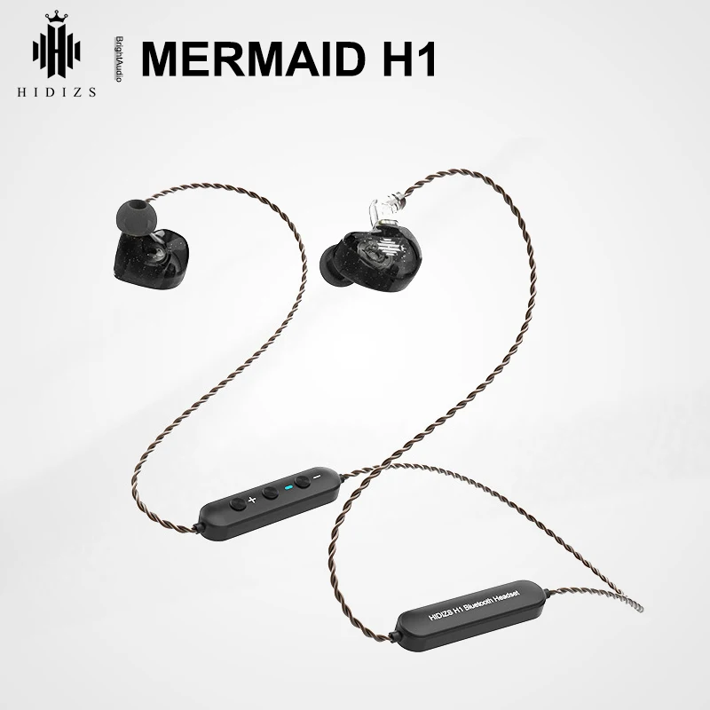 Фото Bluetooth-наушники Hidizs Mermaid H1 беспроводные Игровые наушники-вкладыши с шейным