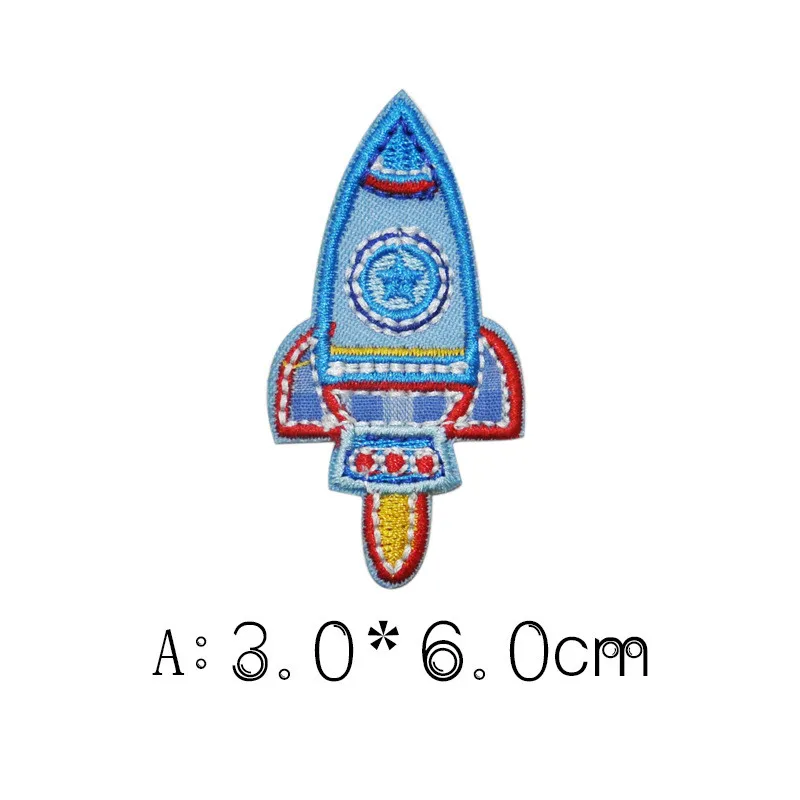 Нашивка для одежды сделай сам космическое пространство панк значки аппликации