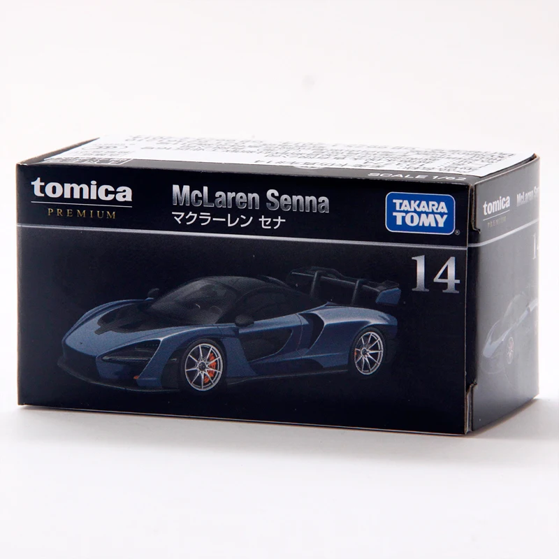 S01 Takara Tomy Tomica Premium 1:62 TP14 McLaren Senna металлический Литая машина спортивный автомобиль