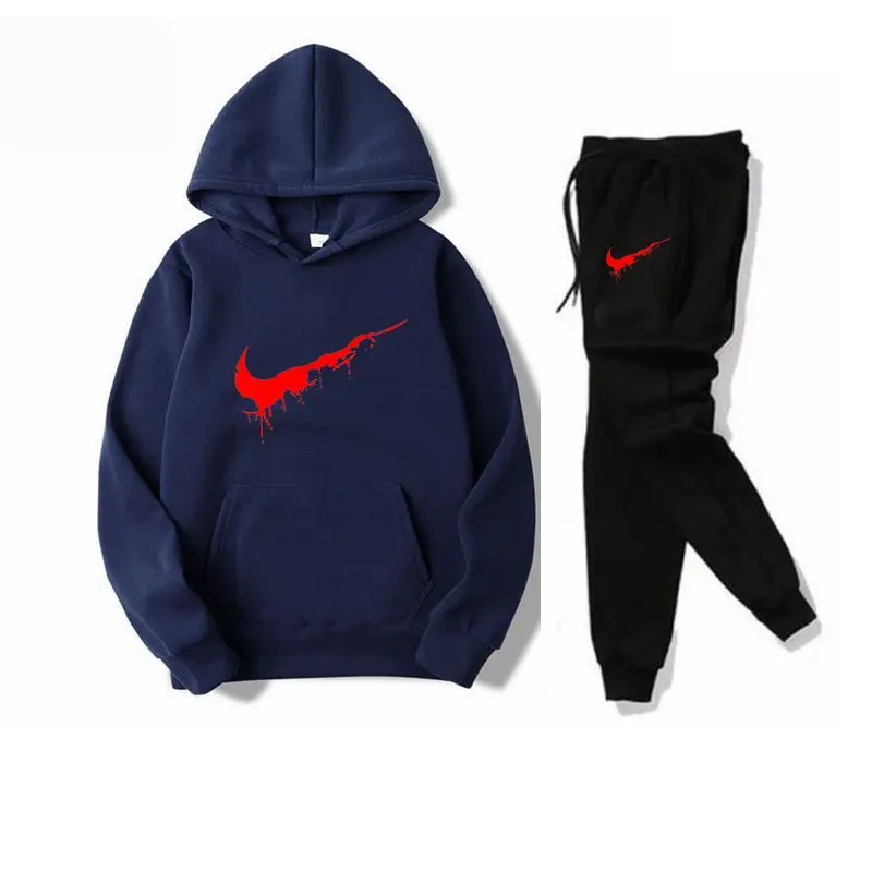 Трикотажные манжеты толстовки Уличная одежда однотонные с капюшоном принтом для