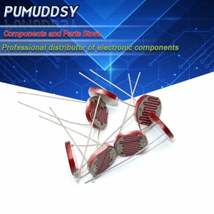 5 шт. 12528 светочувствительный резистор Фоторезистор резистор 12 мм светочувствительное сопротивление