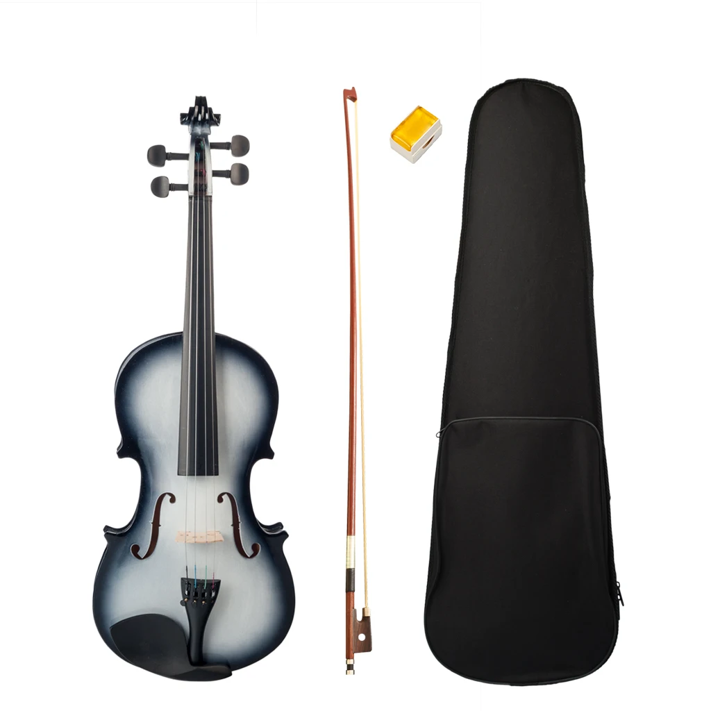 Acoustic Violin 4/4 Violin Full Size For Students Beginners Bow + Case + Rosin Violin SET New