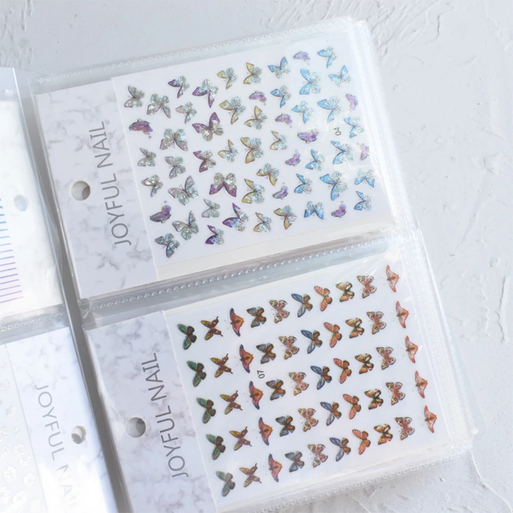 Альбом для маникюра TD95 с 80 слотами альбом матовых наклеек в японском стиле 20