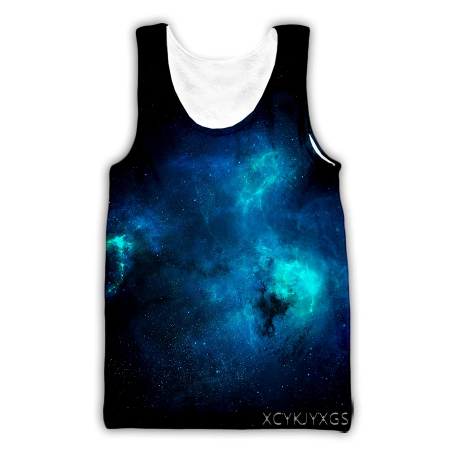 

Майка Мужская/Женская xinchenyuan, с 3D-принтом звездного неба, летняя, A30