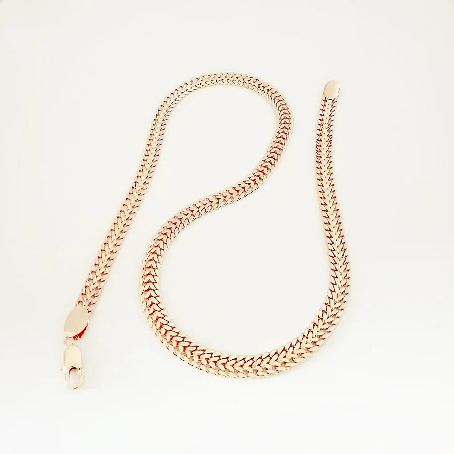 Новое модное ожерелье новейший дизайн мужские звеньевые цепи модные 7 мм Широкие