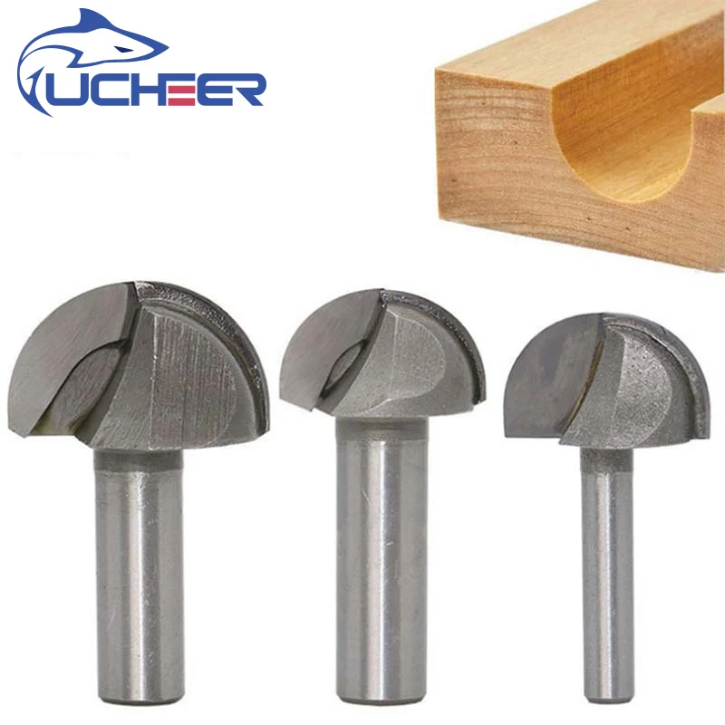 UCHEER 1 шт. 8 мм хвостовик круглые фрезы для деревянной крышки коробка бит вольфрам