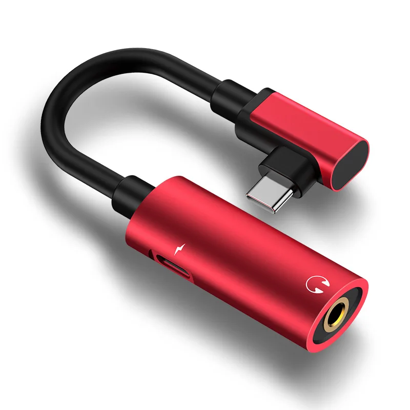 Аудиокабель 2 в 1 с двумя интерфейсами для Xiaomi not3/6/8/8SE/mix2 Huawei meat10Pro P20/P20Pro|Кабели VGA| |