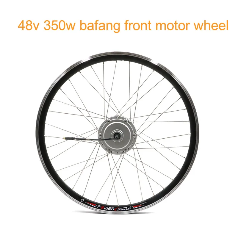 Bafang 36 v/48 v 250w 350w 500w переднее колесо двигателя E-bike бесщеточная Планетарная втулка колеса 26 дюймов 700C Электрический велосипед конверсионный комплект - Цвет: 48v350w motor wheel