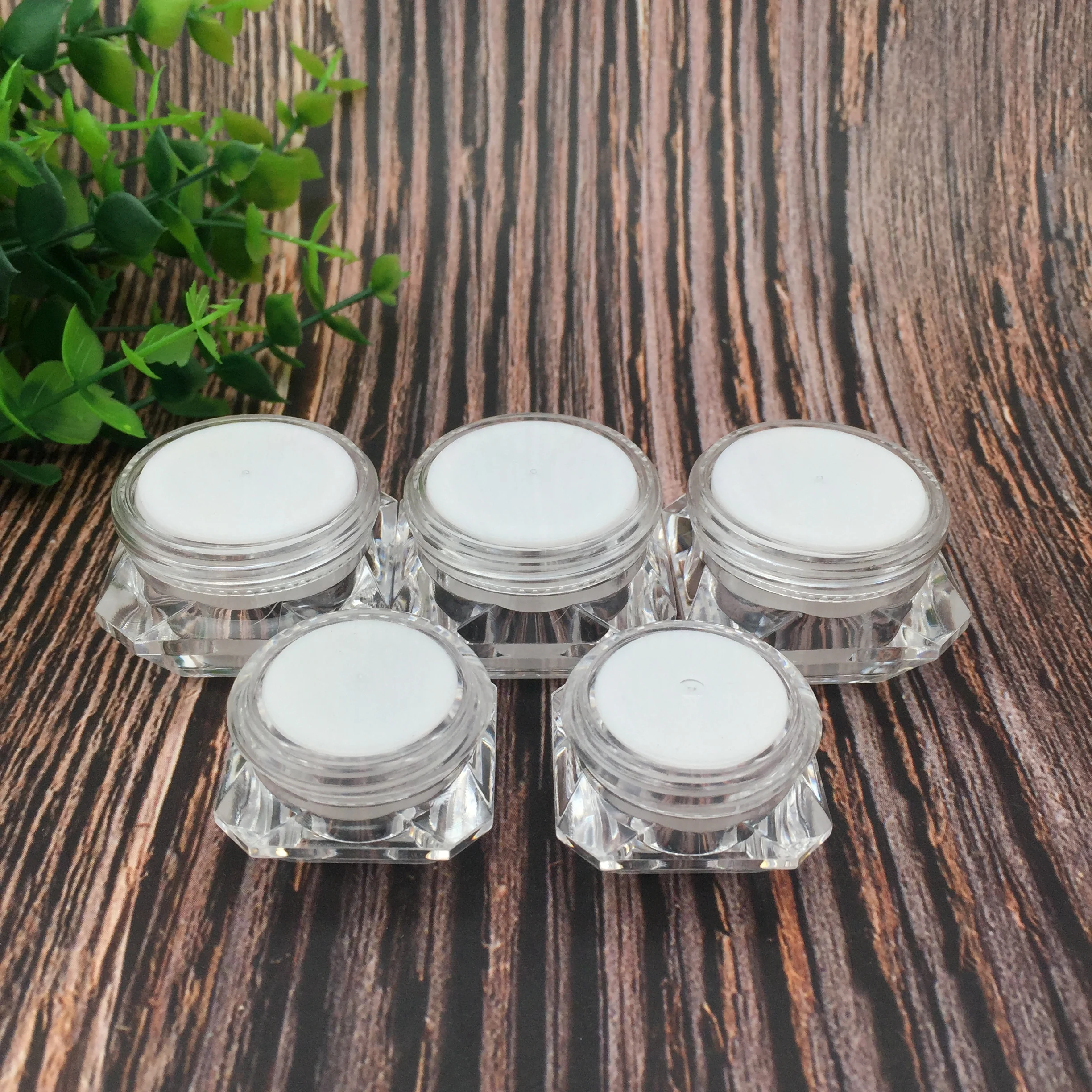 Пластиковая банка/горшок/бутылка для сыворотки/крема глаз/образец