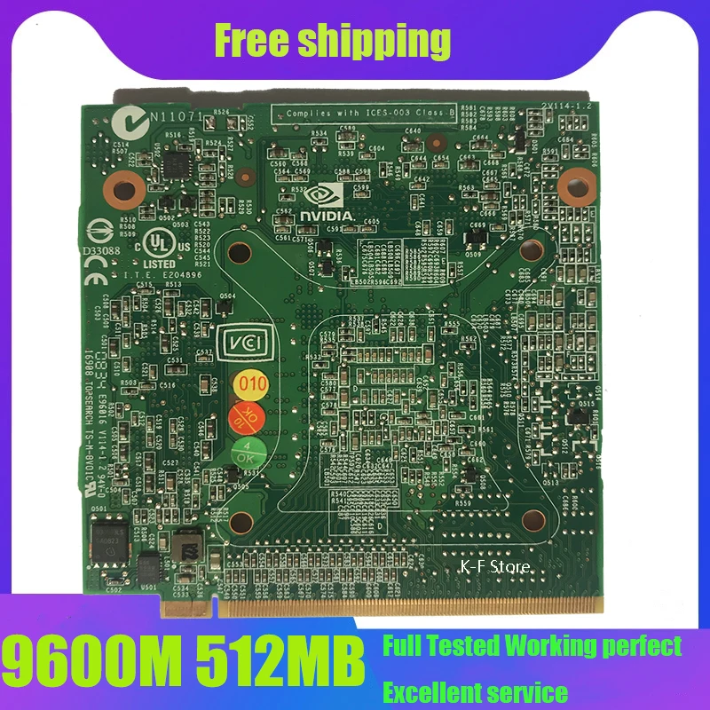 Оптовая продажа для Acer Aspire 4930 6920 6930 7720 8730 ноутбук nVidia GeForce 9600 м GT G96 630 C1 MXM