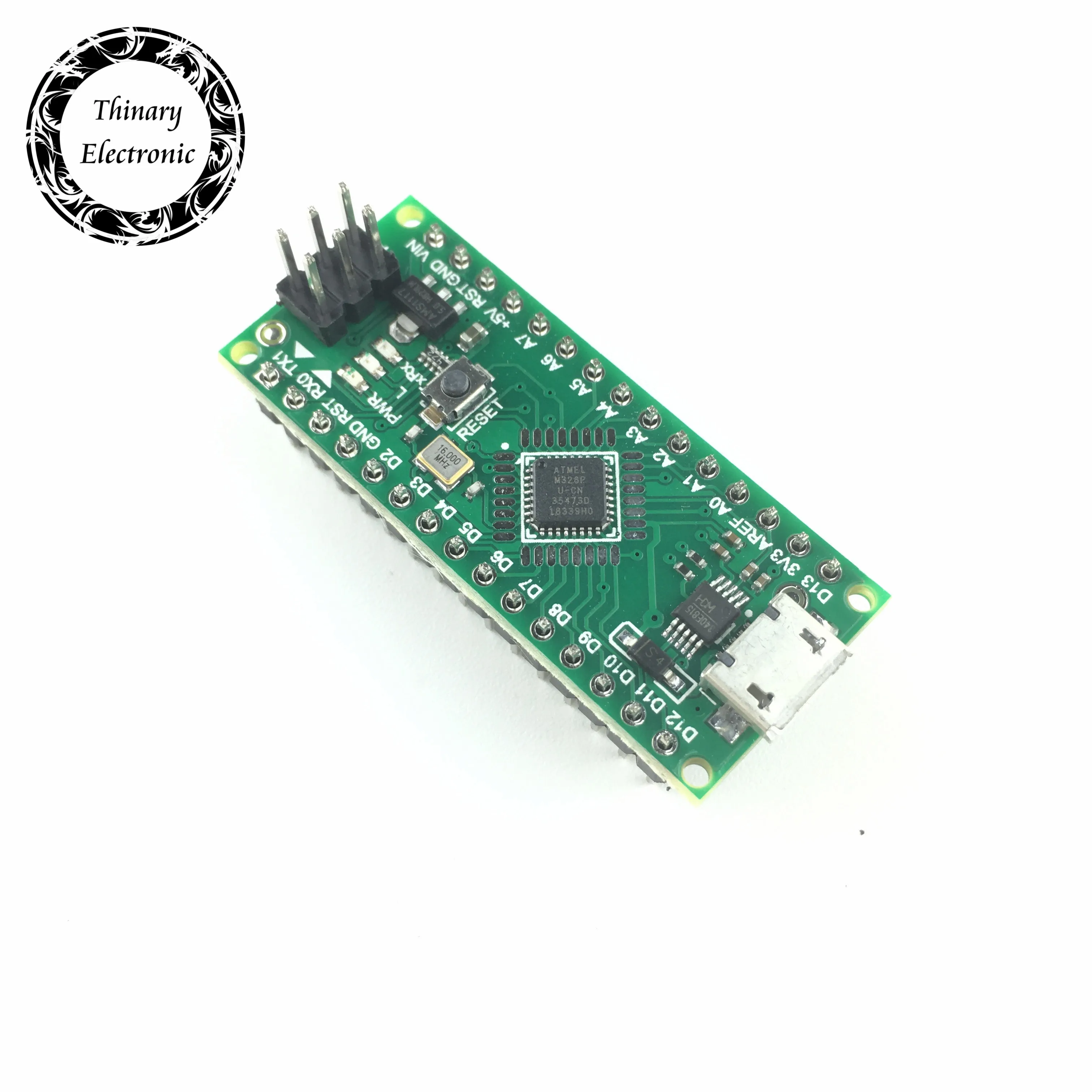 Контроллер Nano 3 0 совместимый с arduino nano Atmega328 серии CH340 USB-драйвер без кабеля NANO V3.0 2