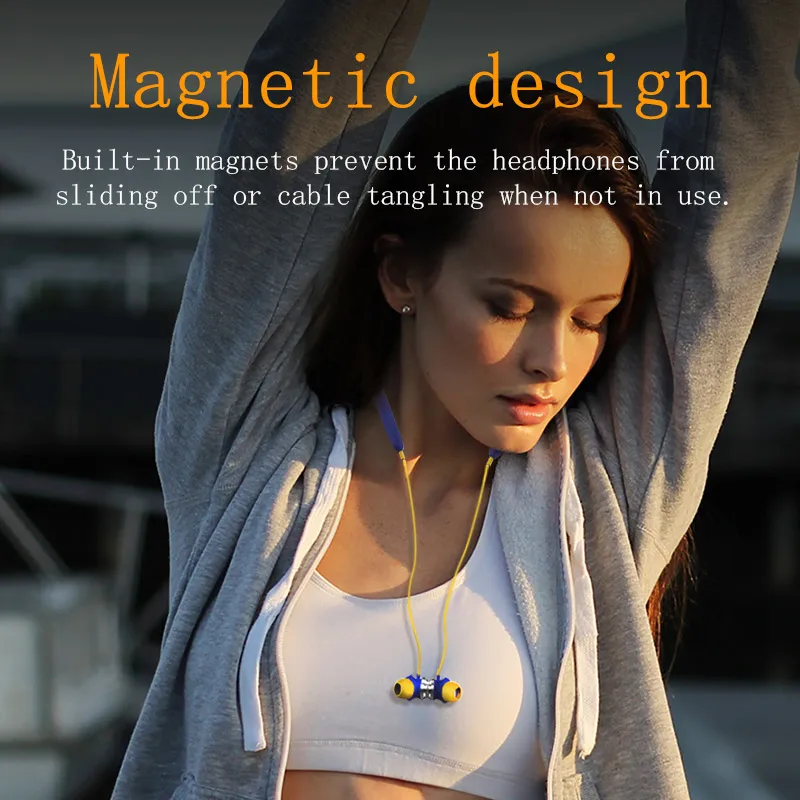 Bluedio TN спортивные Bluetooth наушники с активным шумоподавлением беспроводная