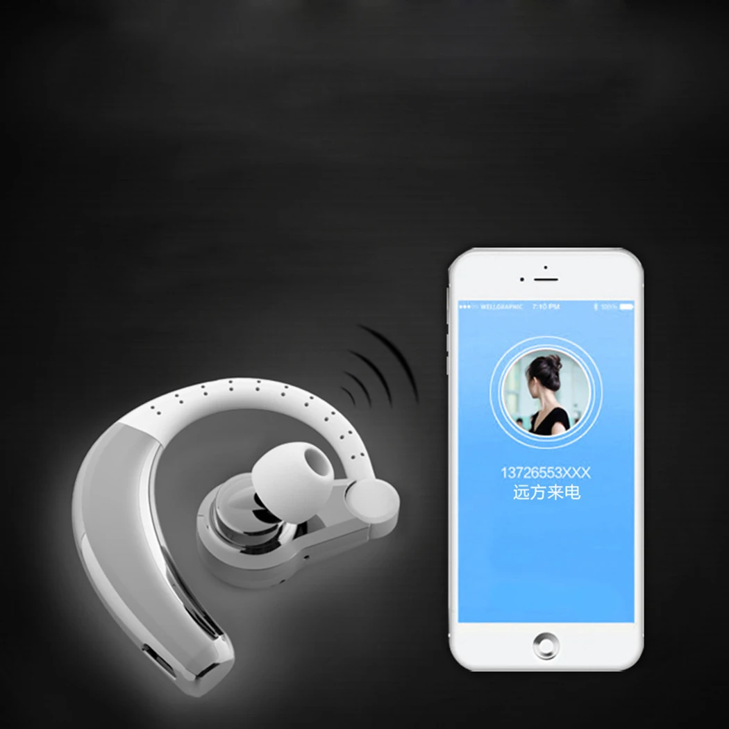 Bluetooth наушники Стереогарнитура Настоящие Беспроводные спортивные HIFI