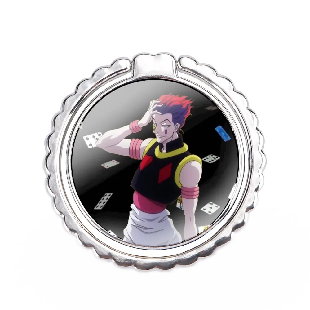 Hisoka Anime Hunter X hunter Mobile Phone Finger Ring Holder 360 Degree Metal Stand Fashion Design Creative Cartoon |