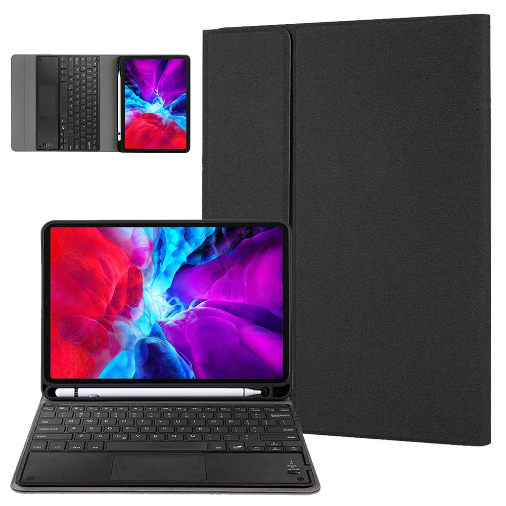 Чехол с беспроводной сенсорной клавиатурой для iPad Pro 11 2020 2018 чехол подставка Bluetooth