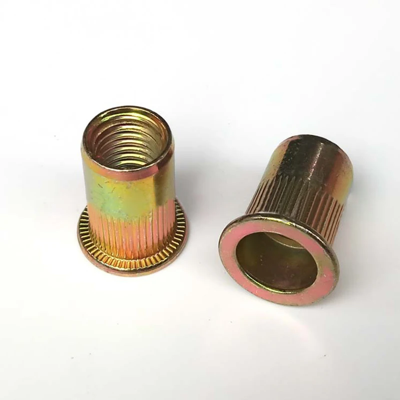 200 шт./компл. набор гаек с заклепками из смешанной углеродистой стали