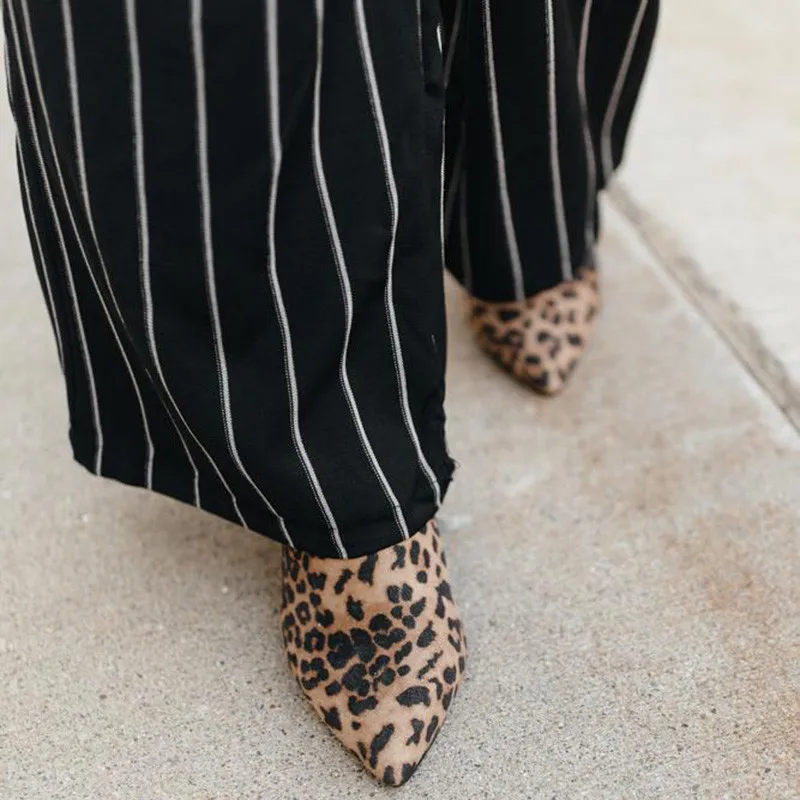 Женские ботильоны из искусственной замши на высоком каблуке молнии | Обувь