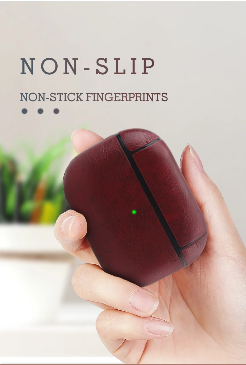 

Leather Case Cover For AirPods 3 Pro Luxury Retro Leather Protective Case for Apple AirPods 3 Bluetooth Earphone