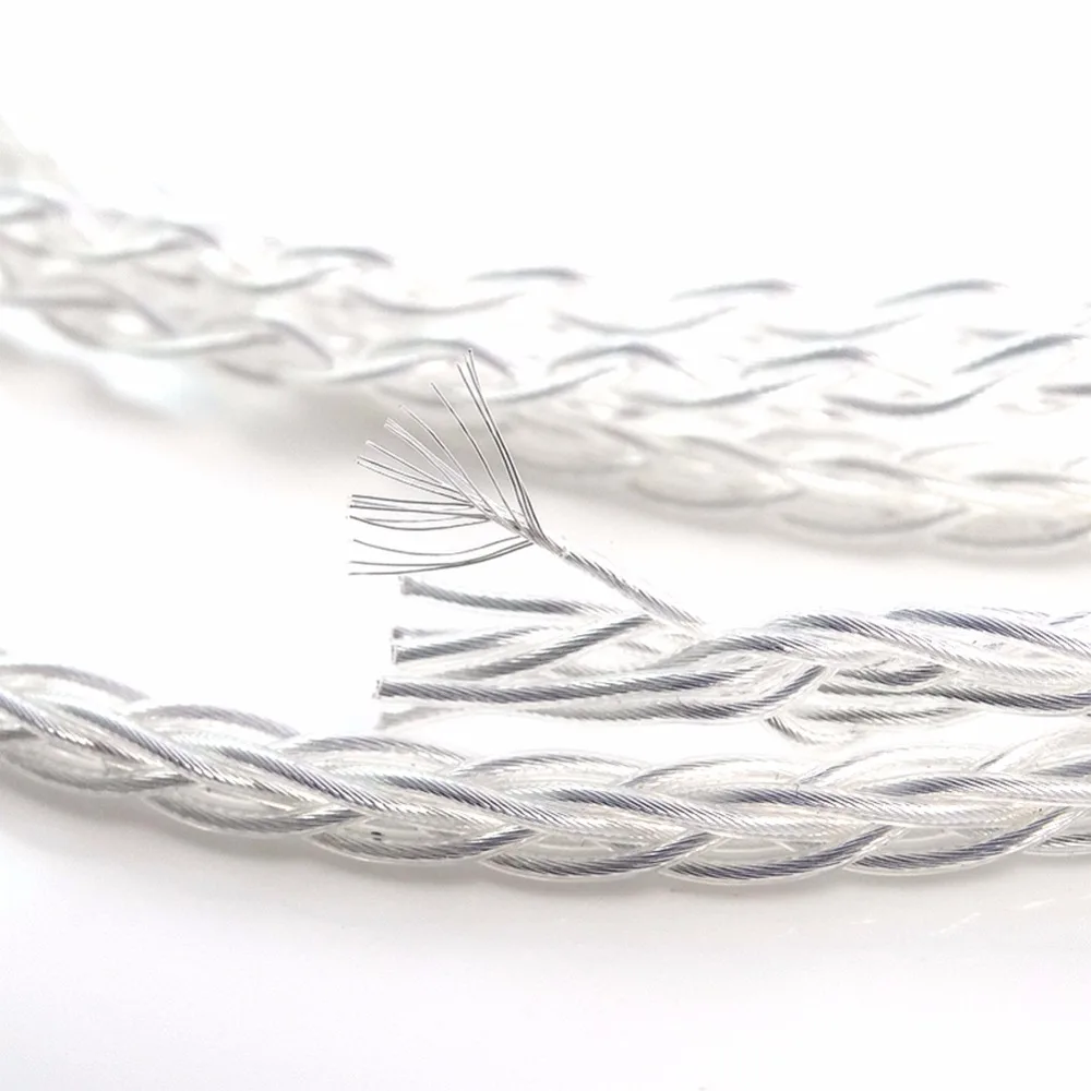 

8cores Copper Silver plated Replacement Audio Cable for HD600 HD650 HD525 HD545 HD565 HD580 Headphones