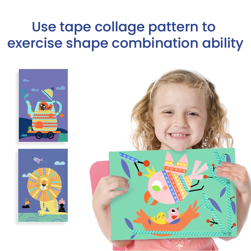 Детская образовательная карточка Mideer игрушки 3Y + лента Спортивная картонная