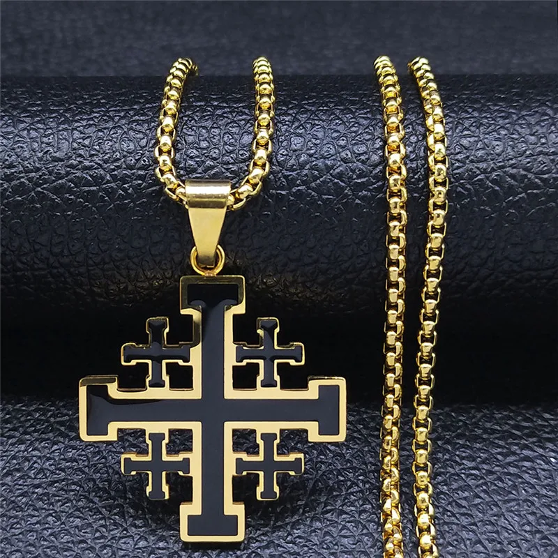 

2021 Gross Chain Necklaces for Women/Men Gold Color Stainless Steel Pendants Necklaces Jewelry collares de hombre NXS05