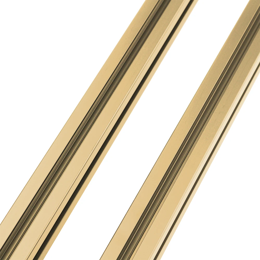 cnc 3d printer parts voron 2 4 350mm 300 mm aluminum profile european standard anodized linear rail aluminum profile free global shipping