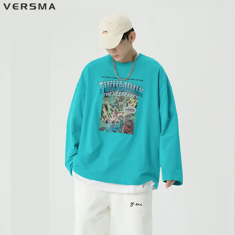 

Футболка унисекс свободного покроя, с принтом, в стиле Харадзюку