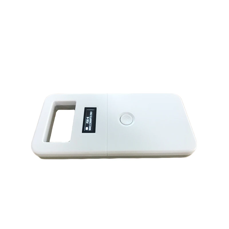 light rechargable OLED ISO RFID Animal chip reader fdx b standard microchip for cat dog cattle horse | Дом и сад