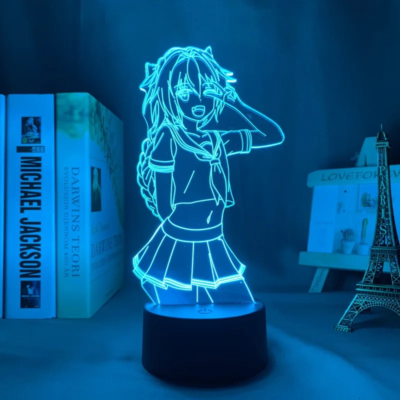 Светодиодный ночсветильник для спальни Fate Apocrypha Astolfo декоративный Настольная 3d