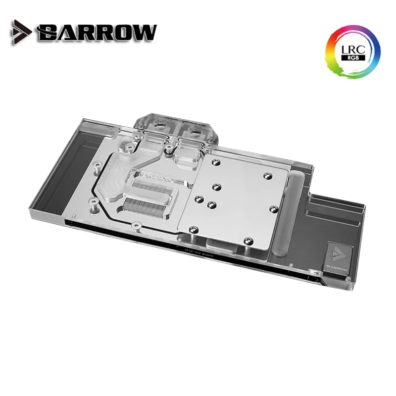 

Barrow ASUS ROG STRIX GTX 1080TI/80/70Ti/70/60 Full Coverage GPU Water Block , 5V ARGB 3PIN AURA SYNC