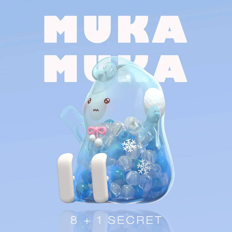 Глухая коробка Аутентичные SIMONTOYS MUKAMUKA mkamka Новогодняя новогодняя версия города cure