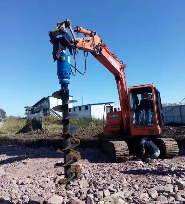 Рисунок 3 - Гидравлический земляной шнек для