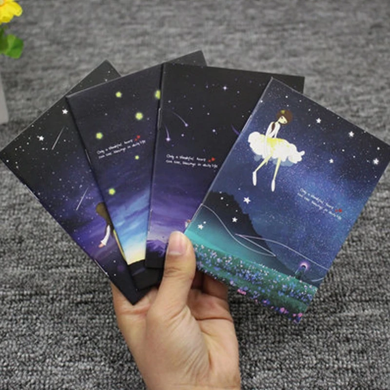 

Cute Cartoon Journal Diary Memo Note Book Notepad Blank Page Stationery School