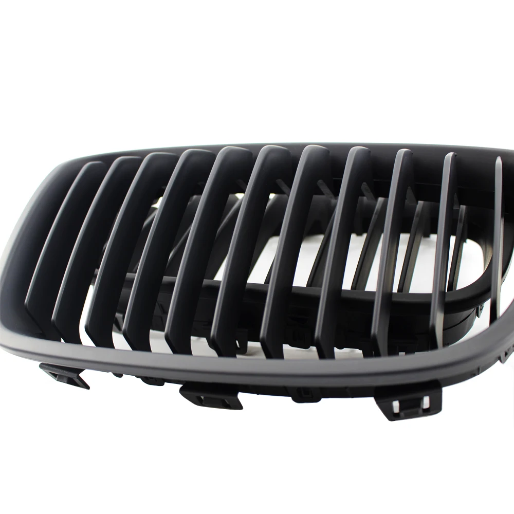 Сменный матовый черный передний бампер для автомобиля решетки радиатора