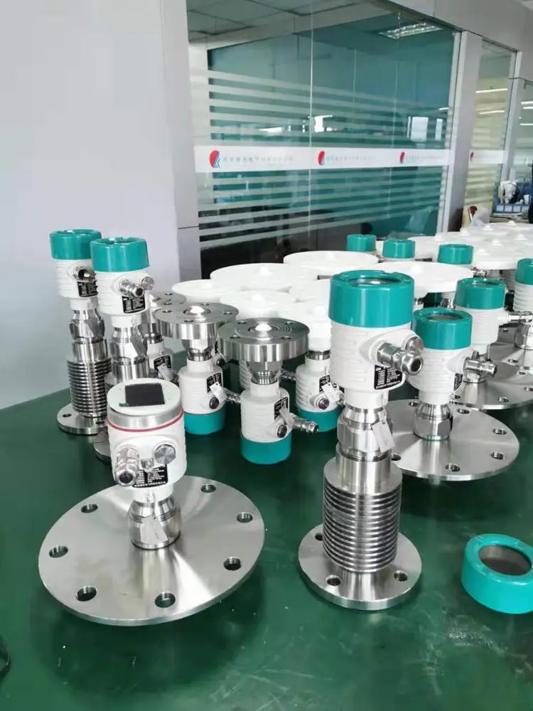 

High Temperature tank blue carbon level sensor 120G more than 80GHz FMCW radar level meter