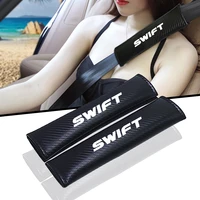 auto accessories carbon fiber neck protection in the car for suzuki swift car styling decoration