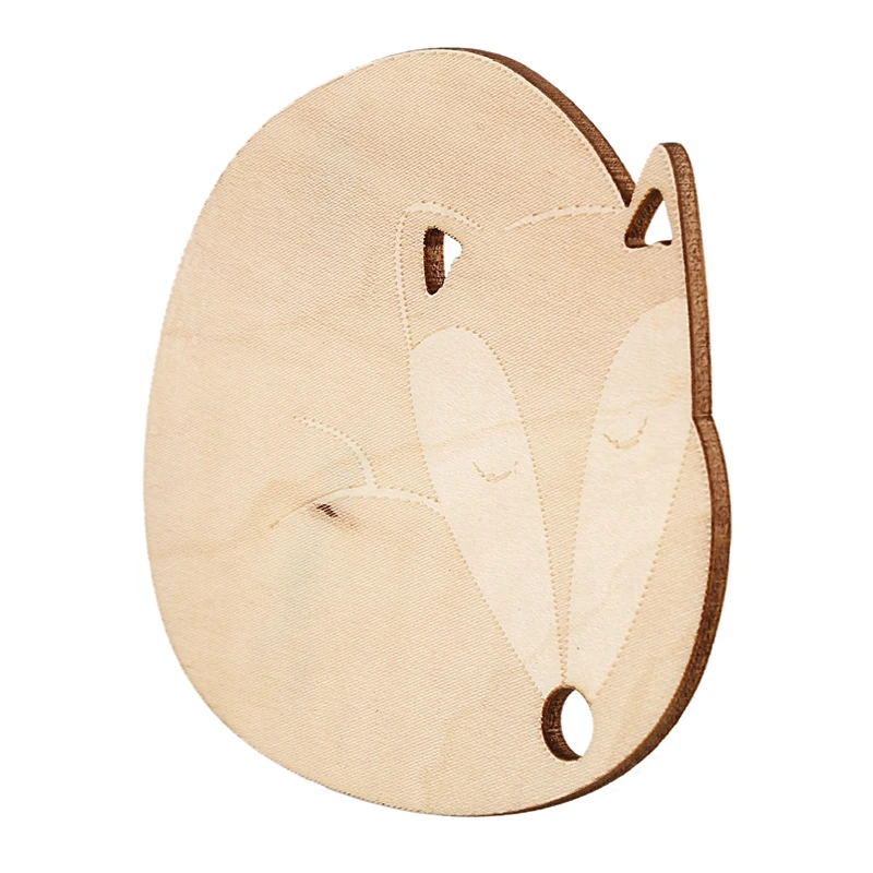 Кота лисы собаки олень уступили деревянная подставка под чашку тепла