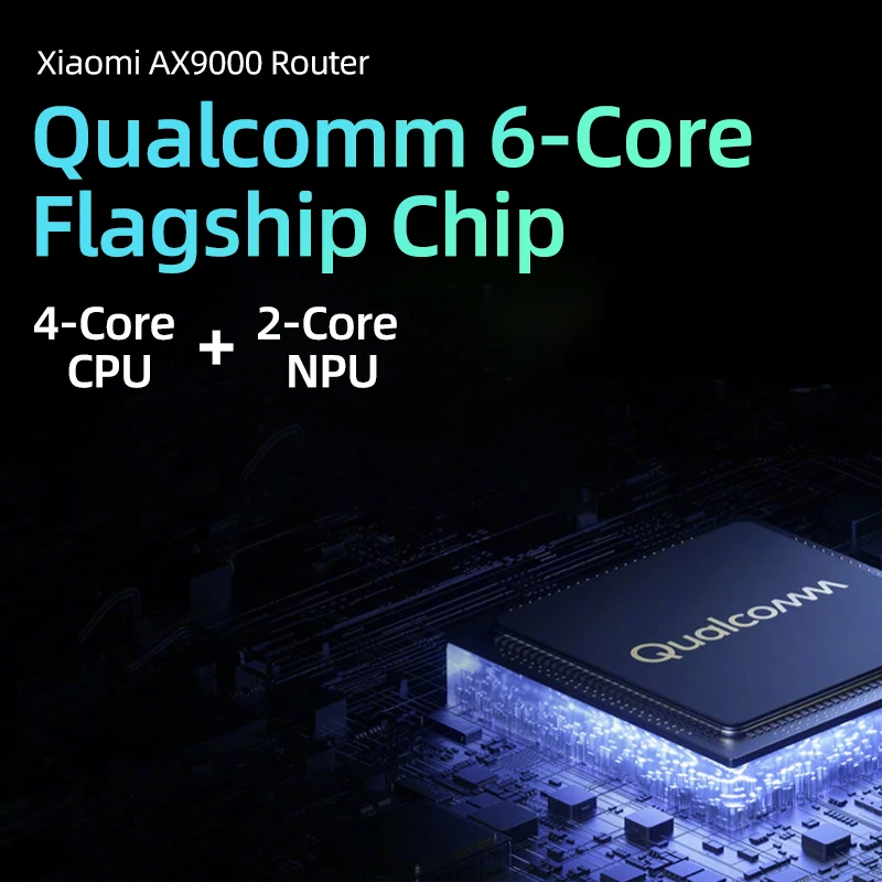Новинка XIAOMI AX9000 роутер AIoT Tri channel WIFI6 1GB RAM 4K QAM 2 4G & 5 0 GHz 12 Gigabit антенны с высоким
